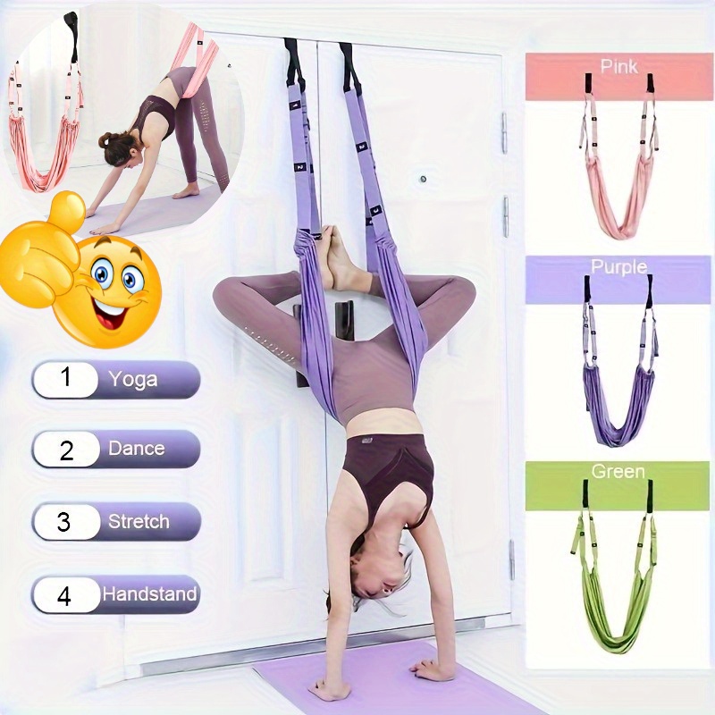Pilates Yoga Aerial - Handstande için hava yogası asılı halat