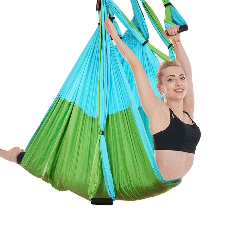 Pilates Yoga Aerial - 6 saplı hava yoga hamak salıncak
