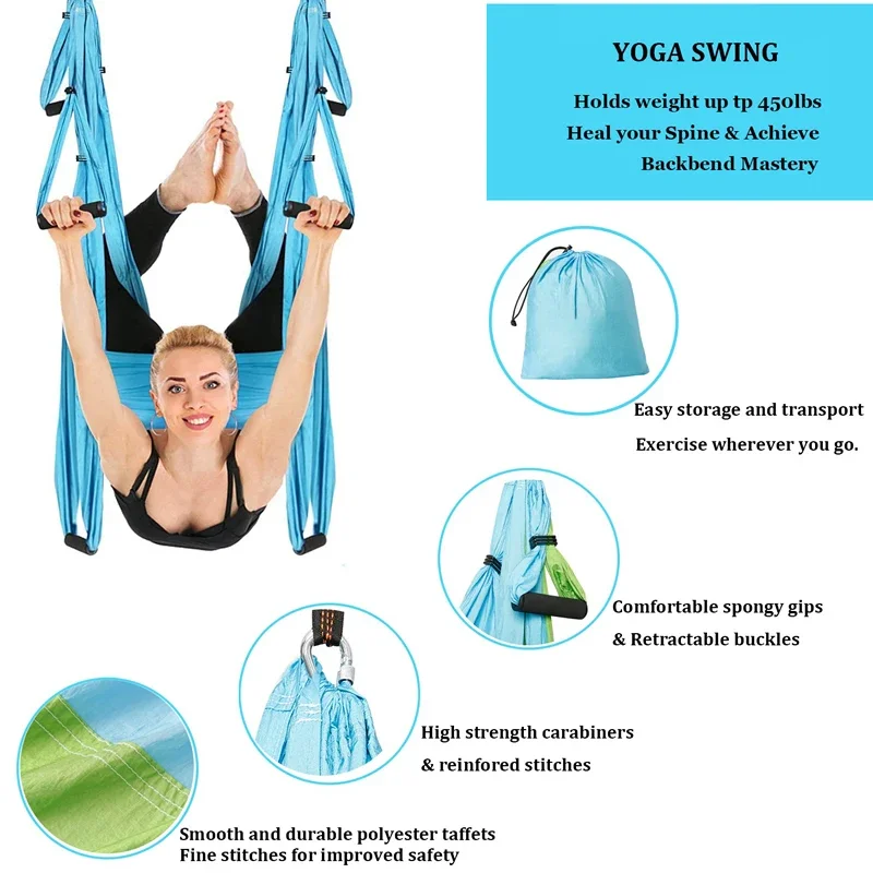 6 saplı hava yoga hamak salınc - Pilates Yoga Aerial incelemesi ve fiyatı